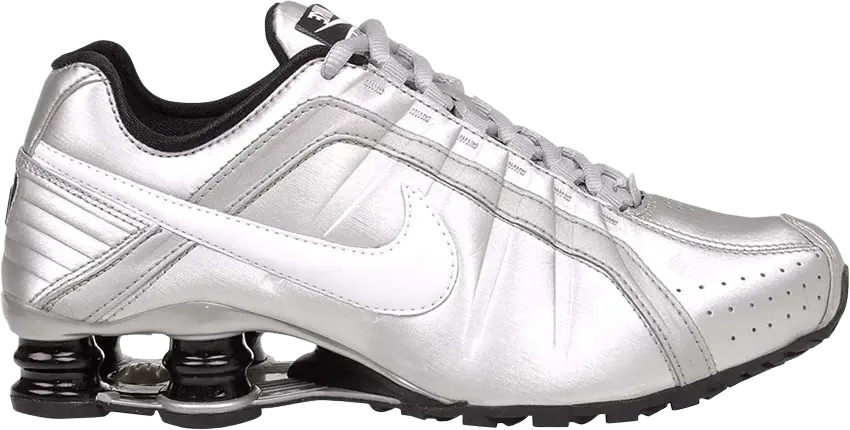  Nike Wmns Shox Junior &#039;Metallic Silver&#039;