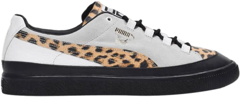  Puma Volcom x Billy&#039;s x Clyde RT &#039;Leopard Print - White&#039;