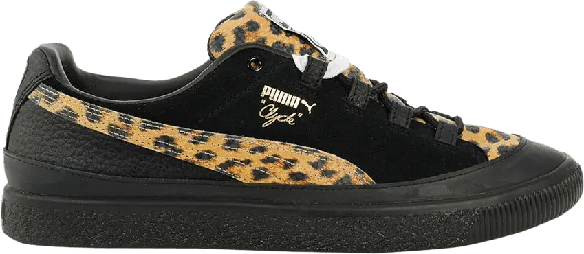  Puma Volcom x Billy&#039;s x Clyde RT &#039;Leopard Print - Black&#039;
