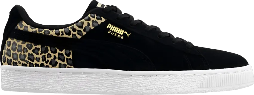  Puma Wmns Suede &#039;Wild Quarter - Leopard&#039;