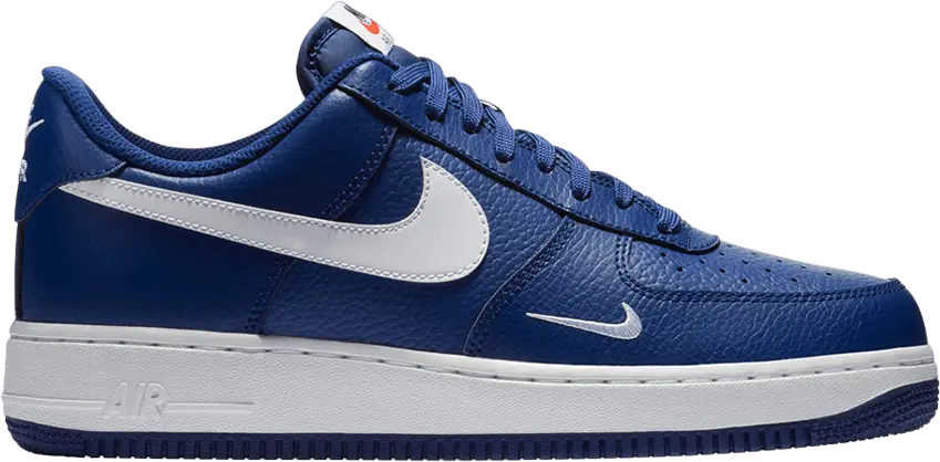  Nike Air Force 1 Low Mini Swoosh Deep Royal Blue