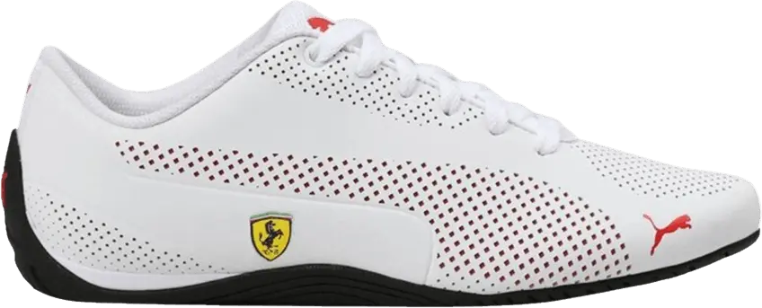  Puma Scuderia Ferrari x Drift Cat 5 Ultra &#039;White Rosso Corsa&#039;