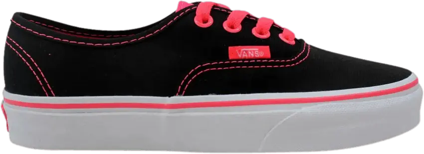  Vans Authentic Pop &#039;Black Neon Red&#039;