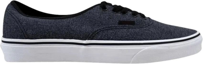  Vans Authentic Micro Grid Suiting Black