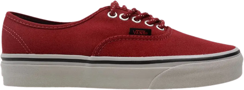  Vans Authentic Poly Canvas Ruby Wine