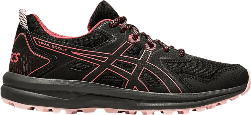  Asics Wmns Trail Scout &#039;Black Dried Rose&#039;