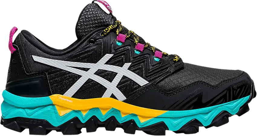  Asics Wmns Gel FujiTrabuco 8 G-TX &#039;Black Multi&#039;