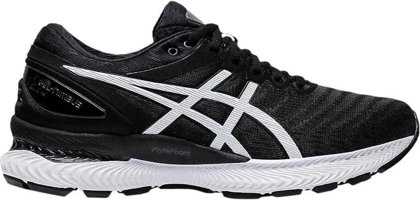  Asics Wmns Gel Nimbus 22 &#039;Black White&#039;