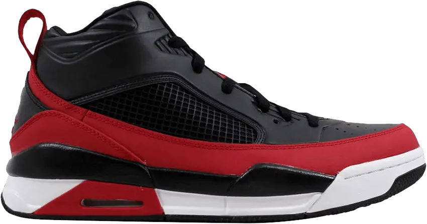  Jordan Flight 9.5 Black Gym Red White