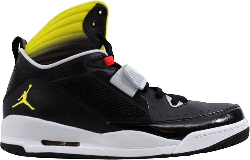  Jordan Flight 97 Black Vibrant Yellow Pure Platinum