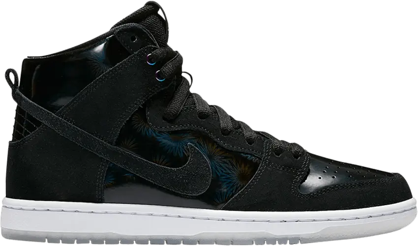  Nike Sb Zoom Dunk High Pro Black/Black-White-Clear