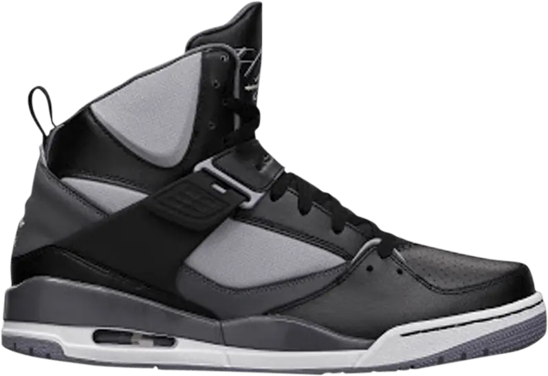  Jordan Flight 45 High &#039;Black Dark Grey Cement&#039;