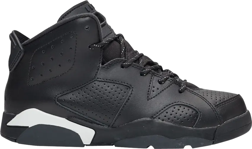  Air Jordan 6 Retro BP &#039;Black White&#039;