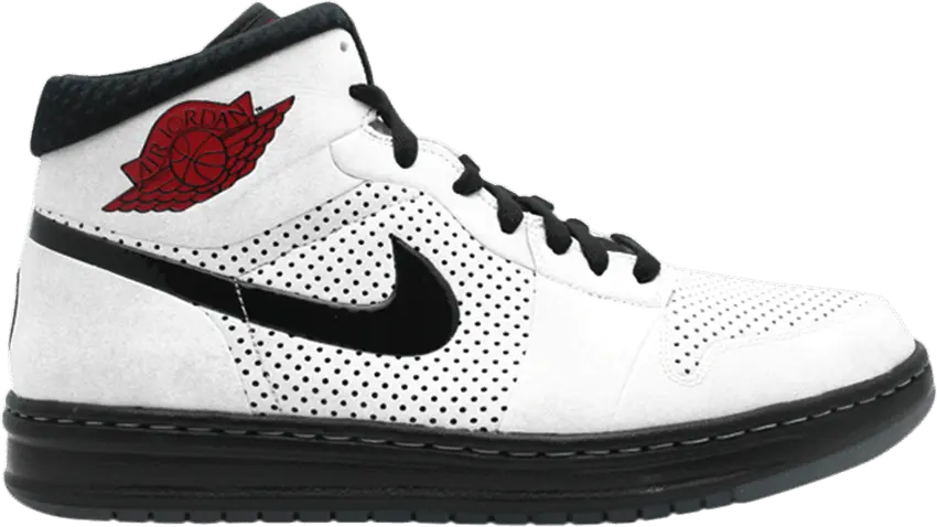  Jordan Alpha 1 White Perforated