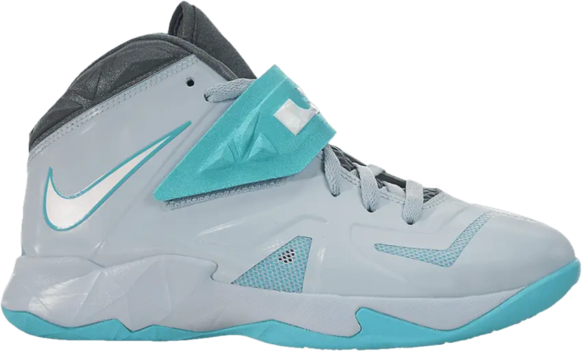  Nike LeBron Zoom Soldier 7 GS &#039;Light Armory Blue&#039;