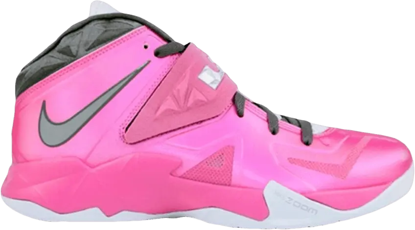  Nike LeBron Zoom Soldier 7 GS &#039;Kay Yow&#039;