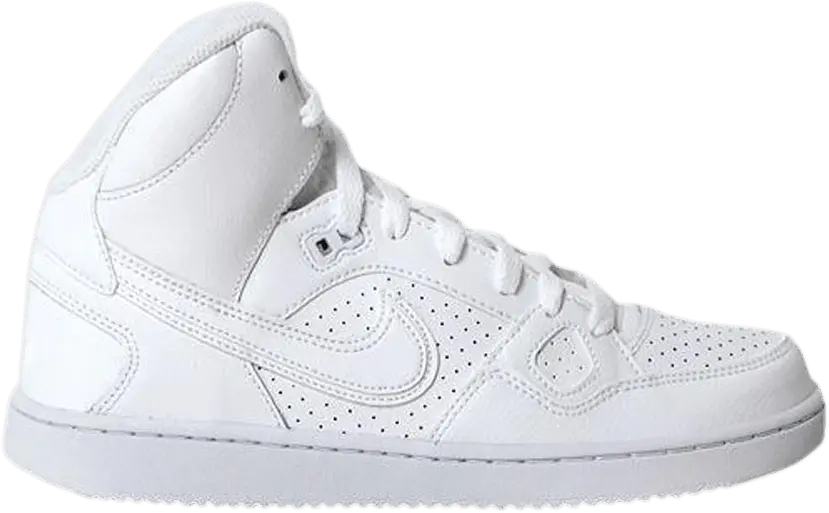  Nike Son of Force Mid GS &#039;Triple White&#039;