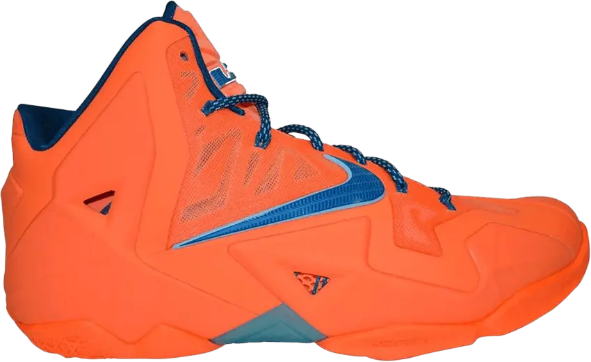  Nike LeBron 11 GS &#039;Atomic Orange&#039;