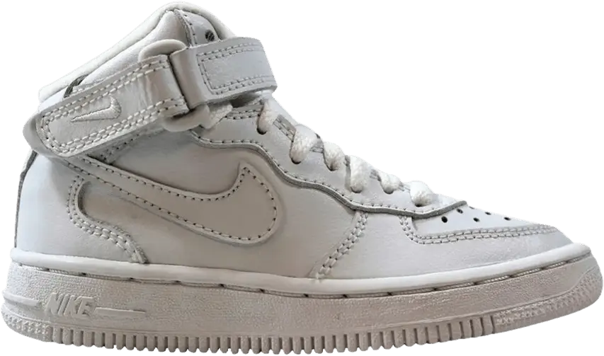  Nike Kid Force 1 Mid PS &#039;Triple White&#039;