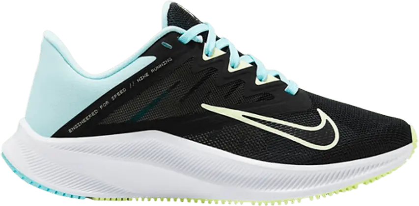  Nike Wmns Quest 3 &#039;Black Glacier Ice&#039;