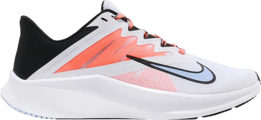  Nike Wmns Quest 3 &#039;White Dutch Orange&#039;