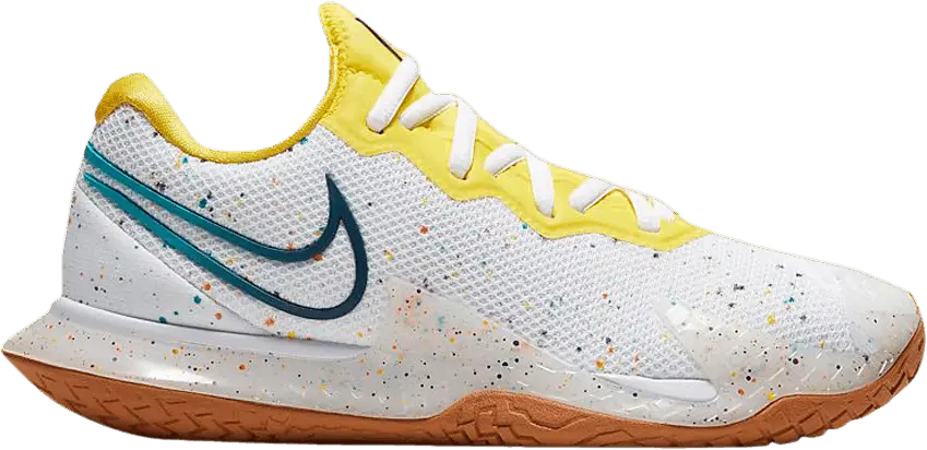  Nike Wmns Air Zoom Vapor Cage 4 HC &#039;White Opti Yellow Gum&#039;