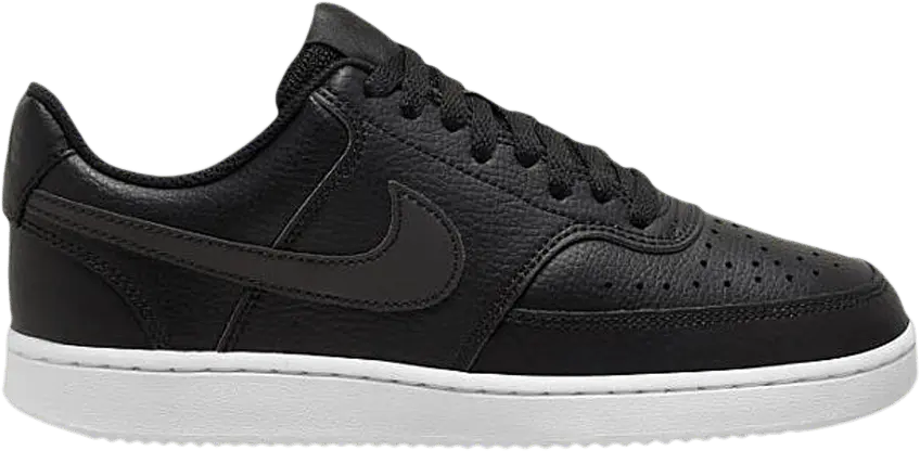  Nike Wmns Court Vision Low &#039;Black&#039;