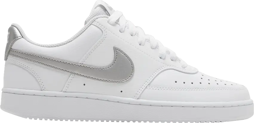  Nike Court Vision Low White Grey (Women&#039;s)