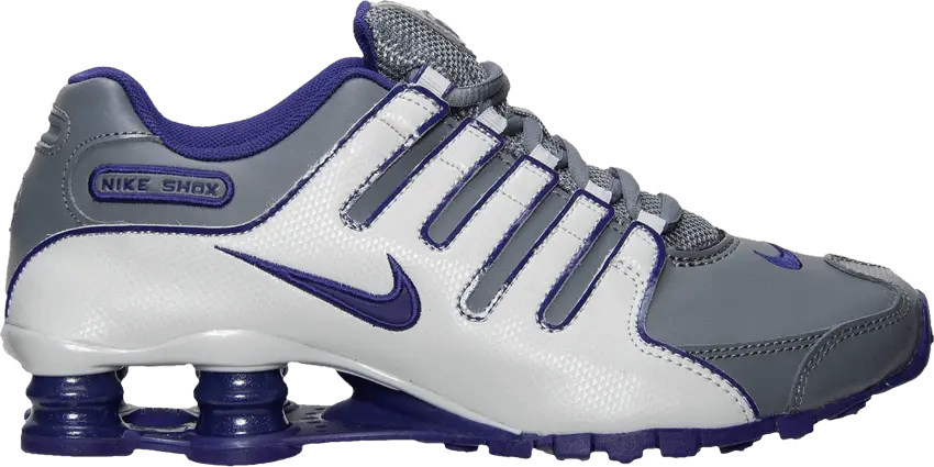  Nike Wmns Shox NZ EU &#039;Cool Grey Court Purple&#039;