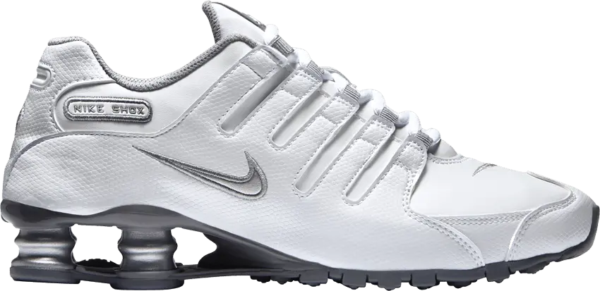  Nike Wmns Shox NZ EU &#039;White Cool Grey&#039;