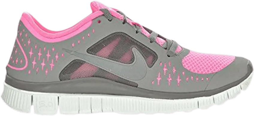  Nike Wmns Free Run+ 3 &#039;Pearlized Pink Sport Grey&#039;