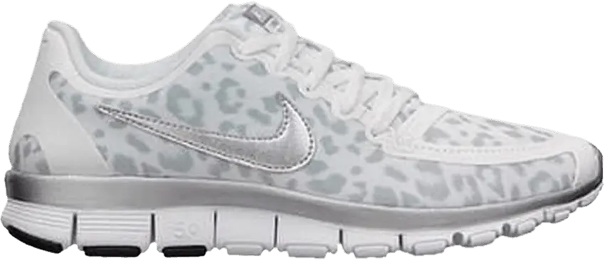  Nike Wmns Free 5.0 V4 &#039;White Leopard&#039;