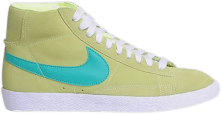  Nike Wmns Blazer Mid Suede &#039;Liquid Lime&#039;