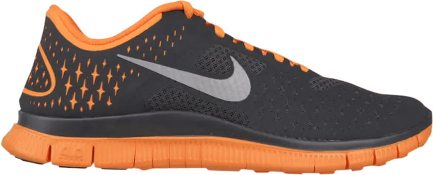  Nike Wmns Free 4.0 V2 &#039;Anthracite Vivid Orange&#039;