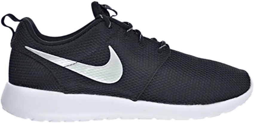  Nike Roshe One Black/Metallic Platinum-White (Women&#039;s)