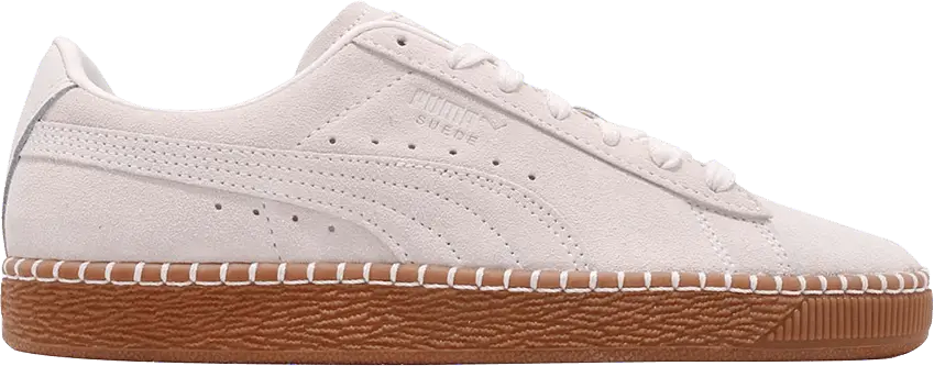  Puma Suede Classic Blanket Stitch &#039;Whisper White&#039;