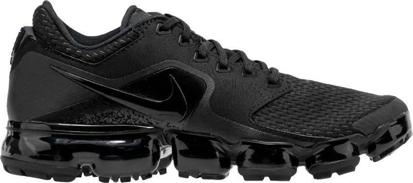  Nike Air VaporMax CS Triple Black (GS)