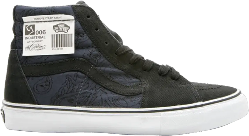  Vans Mr. Cartoon x Sk8-Hi S &#039;Indigo&#039;