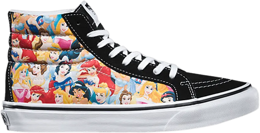  Vans Disney x Sk8-Hi Slim &#039;Princesses&#039;