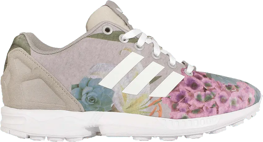  Adidas Wmns ZX Flux &#039;Floral&#039;