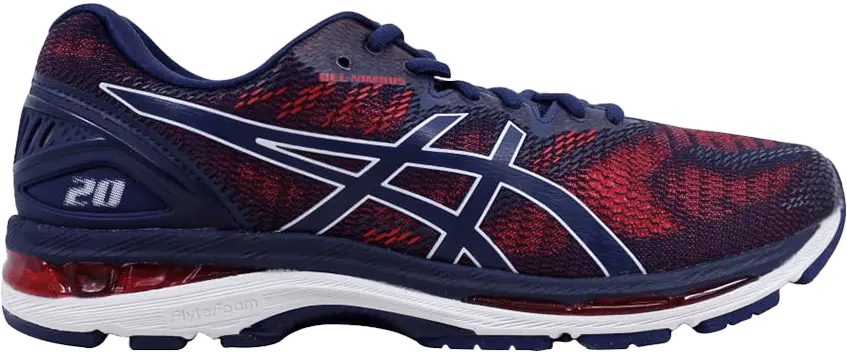  Asics ASICS Gel-Nimbus 20 Indigo Blue Fiery Red