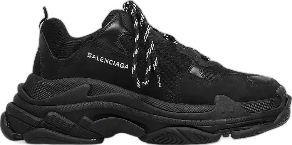  Balenciaga Triple S Triple Black