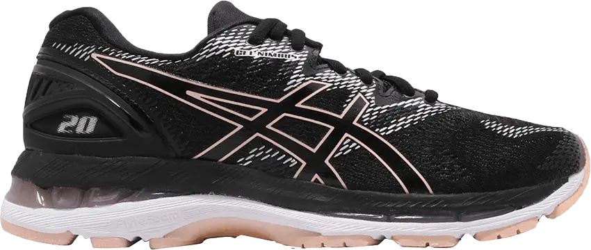  Asics Wmns Gel Nimbus 20 &#039;Black Rose&#039;