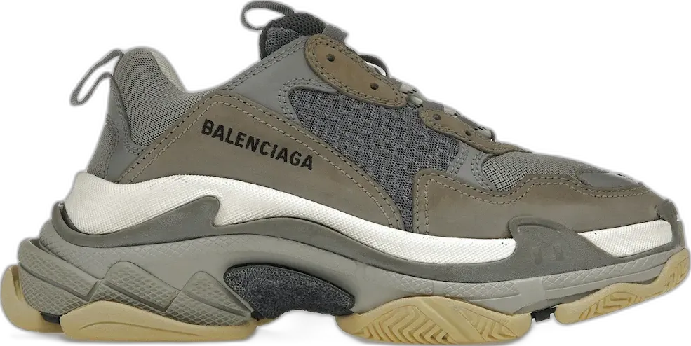  Balenciaga Triple S Grey (2018 Reissue)