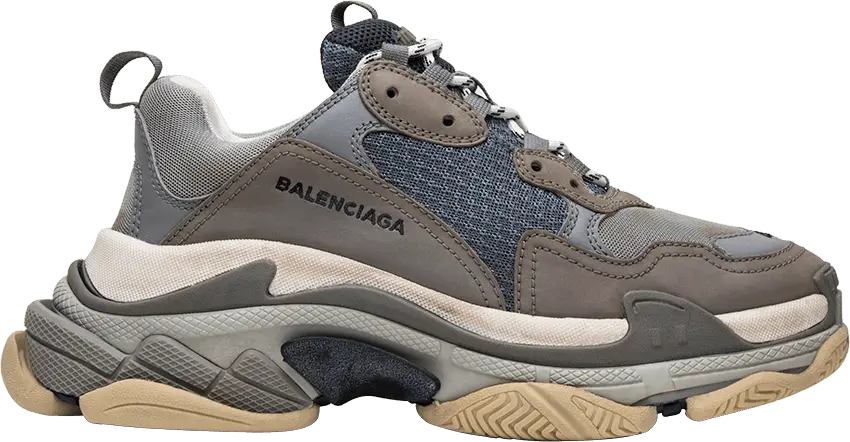  Balenciaga Triple S Grey