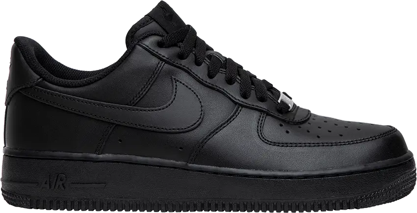  Nike Air Force 1 &#039;07 &#039;Black&#039;