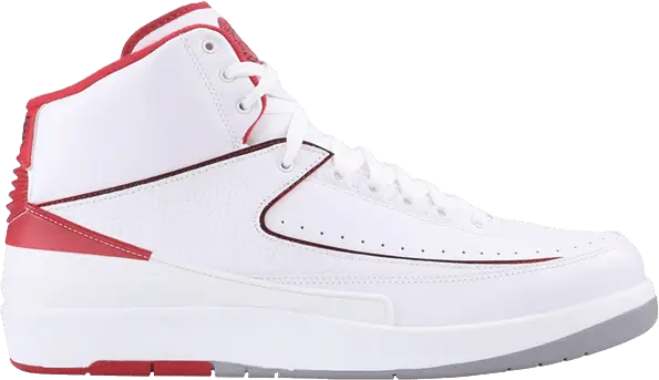  Air Jordan 2 Retro BT &#039;White Varsity Red&#039;