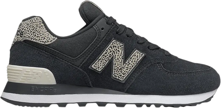  New Balance Wmns 574 &#039;Cheetah Print - Black Angora&#039;