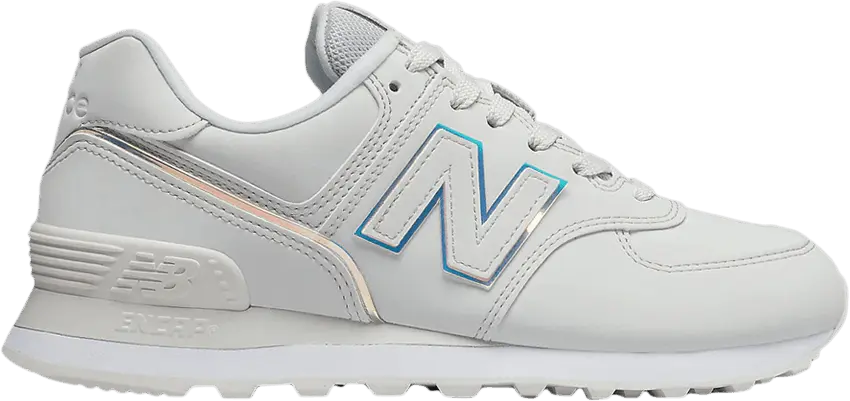  New Balance Wmns 574 &#039;White Iridescent&#039;