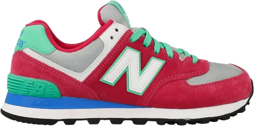  New Balance Wmns 574 &#039;Red Green&#039;